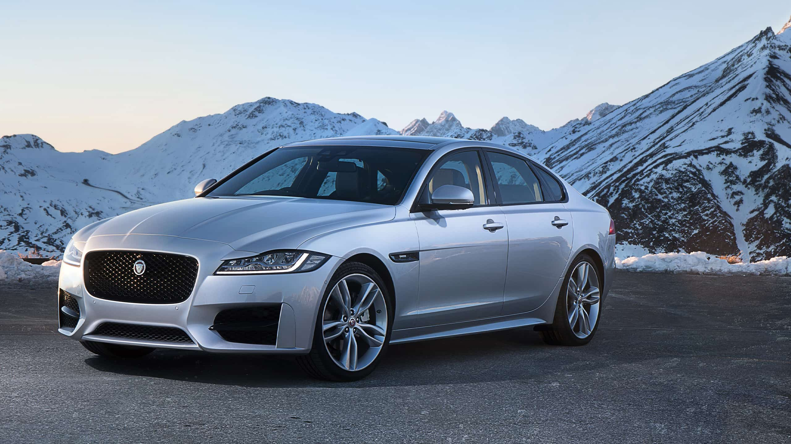 Jaguar XF Parked at Snow Hill Road